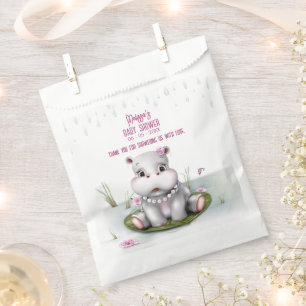 Sachets En Papier Baby shower d'aventure de Little Hippo River
