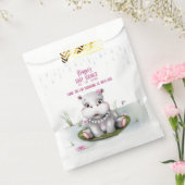 Sachets En Papier Baby shower d'aventure de Little Hippo River (Scellé)