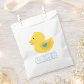 Sachets En Papier Baby shower de bain en caoutchouc Ducky Bubble Boy (Coupé)