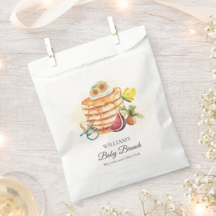 Sachets En Papier Baby shower de Brunch de Pancake à la pomme de ter