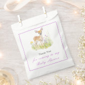 Sachets En Papier Baby shower de cerfs de printemps (Coupé)
