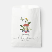 Sachets En Papier Baby shower de champignons (Devant)