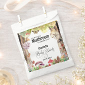 Sachets En Papier baby shower de champignons forêt (Coupé)