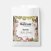 Sachets En Papier baby shower de champignons forêt (Devant)