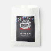 Sachets En Papier Baby shower de dessin Chalkboard Watermelon (Devant)