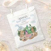 Sachets En Papier Baby shower de dinosaures de forêt tropicale ! Rug (Coupé)