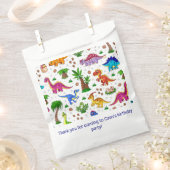 Sachets En Papier Baby shower de fête d'anniversaire de Dinosaur (Coupé)