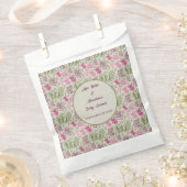 Sachets En Papier Baby shower de fille Eucalyptus Peony botanique (Coupé)