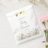 Sachets En Papier Baby shower de Fleur sauvage d'été (Scellé)