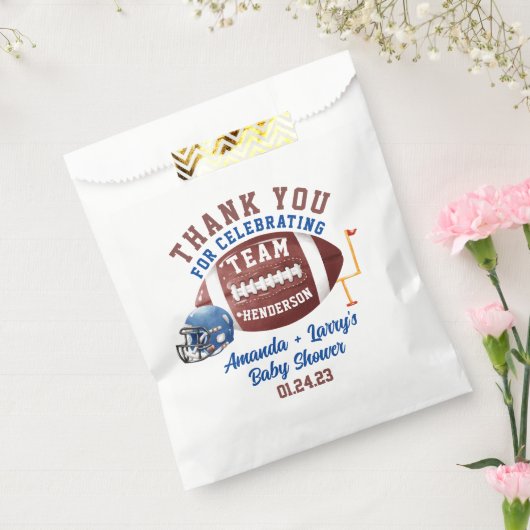 Sachets En Papier Baby shower de football (Scellé)
