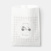 Sachets En Papier baby shower de golf neutre (Devant)