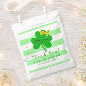Sachets En Papier Baby shower de la Saint Patrick Merci (Coupé)