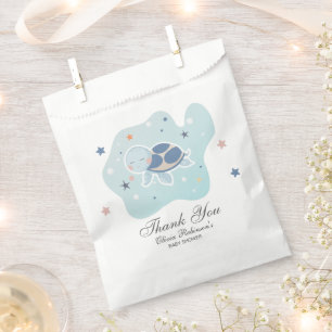 Sachets En Papier Baby shower de la tortue de mer Océan mignon
