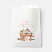 Sachets En Papier Baby shower de Labybug de Citrouille moderne rusti (Devant)