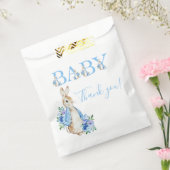 Sachets En Papier Baby shower de lapin bleu mignon Peter (Scellé)