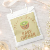 Sachets En Papier Baby shower de Little Cutie Kiwi (Coupé)