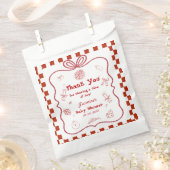 Sachets En Papier Baby shower de livraison spéciale Pizza (Coupé)