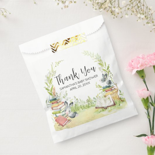Sachets En Papier Baby shower de nouveau chapitre Storybook (Scellé)