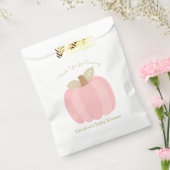 Sachets En Papier Baby shower de petite fille Citrouille (Scellé)