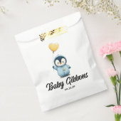 Sachets En Papier Baby shower de pingouin (Scellé)