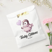 Sachets En Papier Baby shower de pingouin (Scellé)