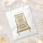 Sachets En Papier Baby shower de plage Merci Favor Sac (Coupé)