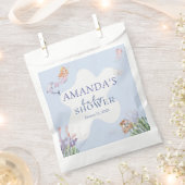 Sachets En Papier Baby shower de sirène illustré (Coupé)