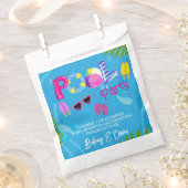 Sachets En Papier Baby shower d'été de la fête de la piscine (Coupé)