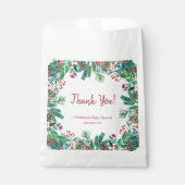 Sachets En Papier Baby shower d'hiver (Devant)