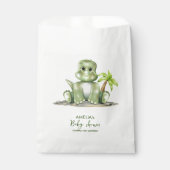 Sachets En Papier Baby shower Dinosaur (Devant)