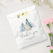 Sachets En Papier Baby shower d'ours polaire (Scellé)