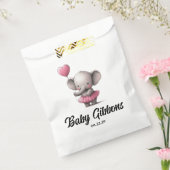 Sachets En Papier Baby shower éléphant (Scellé)
