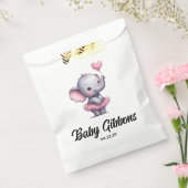 Sachets En Papier Baby shower éléphant (Scellé)