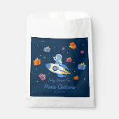 Sachets En Papier Baby Shower Explorateur de l'Espace (Devant)