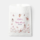 Sachets En Papier Baby shower fille Fairy Magical Princess (Devant)