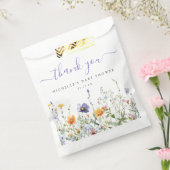 Sachets En Papier Baby shower fleur sauvage (Scellé)