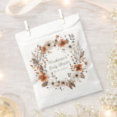 Sachets En Papier Baby shower Floral de Chocal (Coupé)