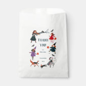 Sachets En Papier Baby Shower Halloween Cache-Cache Bébé Mignon (Devant)