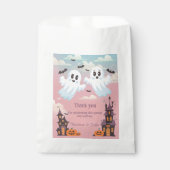 Sachets En Papier Baby shower Halloween de Twin Boo (Devant)