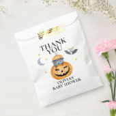 Sachets En Papier Baby shower Halloween Jack-O-Lantern Citrouille (Scellé)