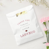 Sachets En Papier Baby shower Little Ladybug (Scellé)