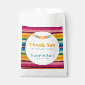 Sachets En Papier Baby shower mexicain de Fiesta Merci (Devant)