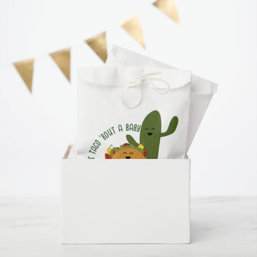 Sachets En Papier Baby shower mexicain de fiesta taco (Fête)