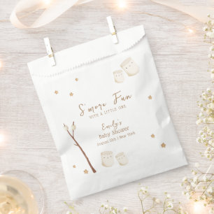 Sachets En Papier Baby shower minimaliste Boho S'more Fun Stars