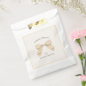 Sachets En Papier Baby shower Neutre Élégant à poches légères (Scellé)