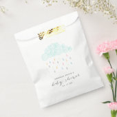 Sachets En Papier Baby shower nuages de pluie (Scellé)