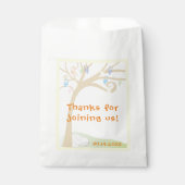 Sachets En Papier Baby shower, Paci Bunny (Devant)