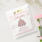 Sachets En Papier Baby shower Père Noël Pink Winter Tree (Scellé)