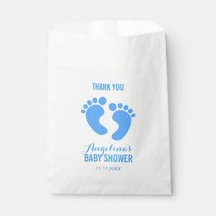 Sachets En Papier Baby shower personnalisé mignon de GARÇON de PIE
