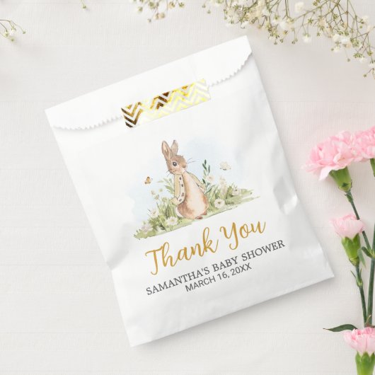 Sachets En Papier Baby shower Peter Rabbit (Scellé)